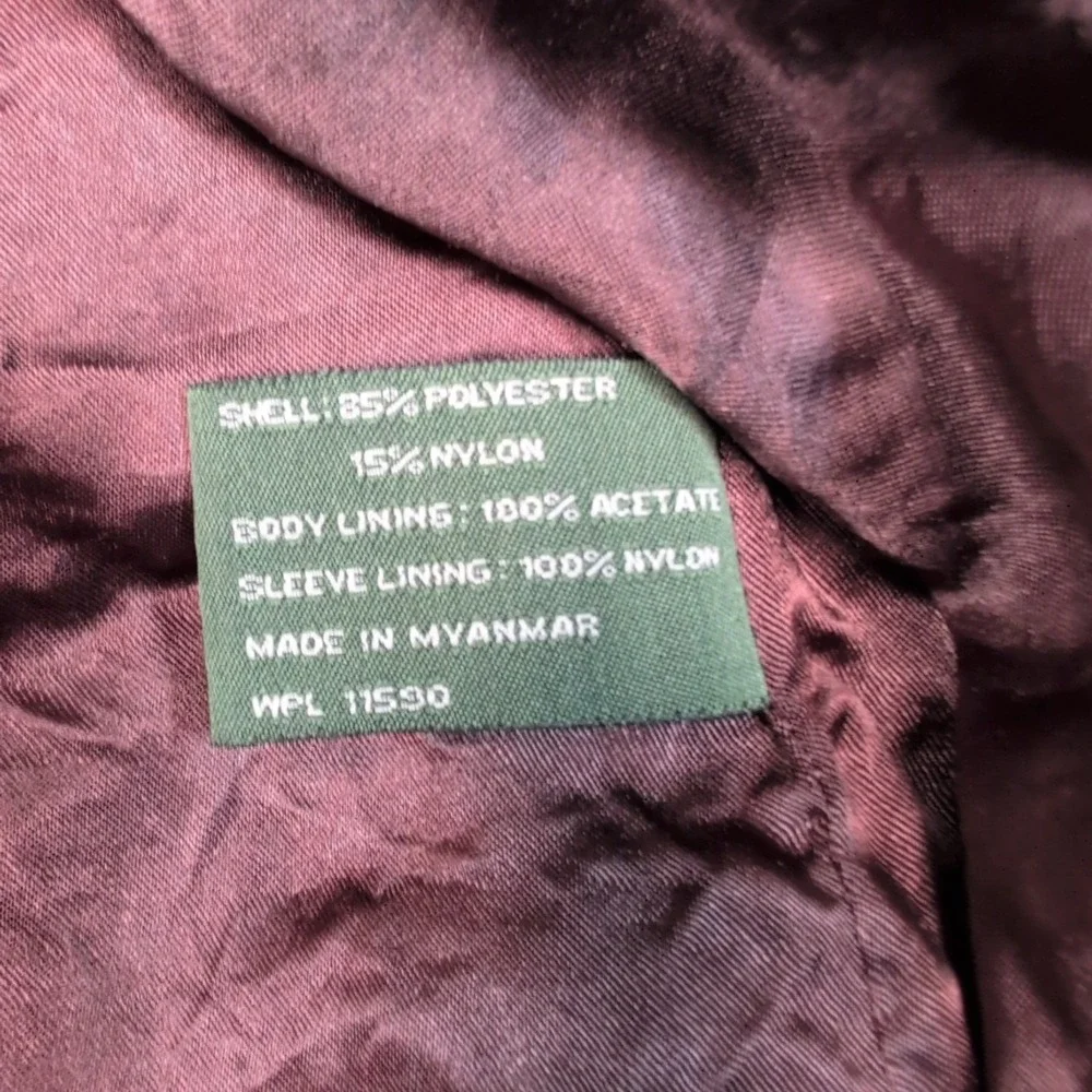 Weatherproof‎ Jacket Mens XXL Green Windbreaker Pockets Lined Athletic Soft